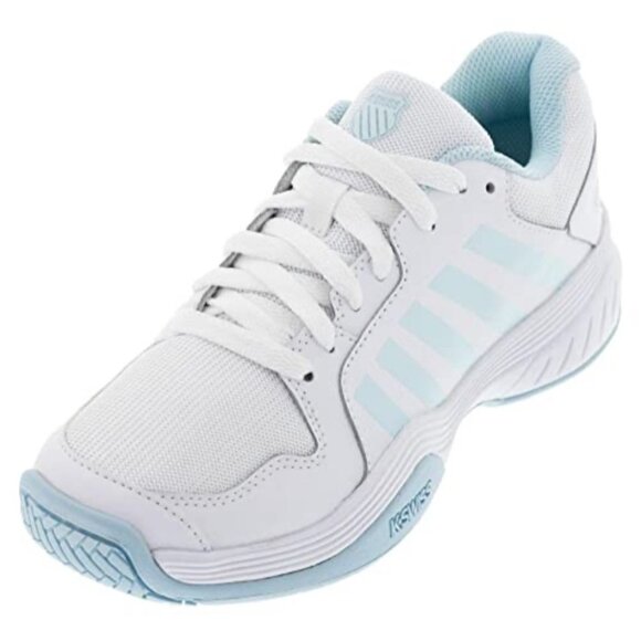 K-Swiss Court Pickleball Women's Size 11 EU 43 $68 Blue White Sneaker NWOB - Picture 1 of 12